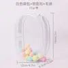 Capa Protetora para Boneca de Vinil de 18cm PVC Altamente Transparente Periférico de Anime Boneca de Algodão Multi-Color Bolsa de Passeio para Bebê Pode Ser Pendurada