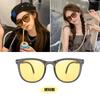 Nuevas Gafas de Sol Plegables de Estilo para Mujer, Gafas de Protección Solar de Moda, Moda de Celebridad de Internet, Gafas de Sol Populares para Conducir Xiaohongshu Douyin