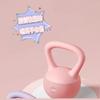 Kettlebell Macio para Fitness Doméstico Feminino 6kg Kettlebell Macio para Modelagem de Quadril para Homens Equipamento de Exercício para Levantamento de Halteres