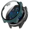 Xuanyin es Adecuado para Garmin Forerunner965 Funda Protectora F965 Funda PC + Película Templada Funda Integrada