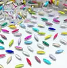 3*11mm Ojo de Caballo Base Plana Forma Especial Decoraciones Deslumbrantes para Uñas Accesorios para Uñas Materiales para Uñas Portátiles Pedrería para Uñas Venta al por Mayor