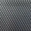 Tela de malla hexagonal de doble hilo en stock del fabricante, tela de malla de poliéster de punto de urdimbre, tela de malla tejida para bolsas, accesorios de tela de malla