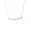 V Ouro Versão Alta Novo Processo CNC Colar Colmeia Feminino Banhado a Ouro 18K Pingente Colmeia Diamante Sorriso Corrente da Clavícula