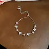 Pulsera Nueva de Perla Redonda con Circonita 2026, Estilo Exquisito y Dulce, Lujo Ligero, Moda de Alta Gama, Accesorio de Mano Versátil
