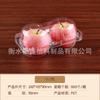 Caixa de Embalagem de Frutas Frescas de Plástico Caixa de Embalagem de Maçã Romã Caixa de Frutas Transparente Fábrica Caixa de Presente de Frutas Descartável