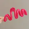 Grampo de Cabelo Elegante de Acrílico Formato Tubarão Grande Pegador para Mulheres com Acessórios de Cabelo de Luxo Adequado para Volume de Cabelo na Parte de Trás da Cabeça