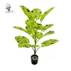 Plantas Verdes Simuladas Estilo Nórdico Transfronterizo, Plantas Grandes en Maceta, Hojas de Cala, Bonsái Perenne de Pie para Exteriores