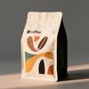 Sacos de Café com Selagem de Oito Lados, Sacos a Vácuo de Plástico e Folha de Alumínio, Sacos de Embalagem para Grãos de Café, Personalização em Pequenas Quantidades, Sacos Auto-Suportes Auto-Selantes