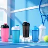 Vaso agitador para batidos de proteínas de gimnasio 600ml gran capacidad vaso de agua simple portátil para exteriores vaso mezclador personalizable