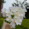 Pequeño Ramo de Begonias para Decoración de Hotel de Bodas, Accesorios de Fotografía, Decoraciones de Mesa para Sala de Estar, Flores Artificiales al por Mayor