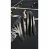 Suéter cárdigan de marca de moda Otoño Invierno Casual Holgado Tallas Grandes para Hombre Cuello Redondo Prendas de Abrigo Cálidas Tejido de Punto de Color Sólido Top
