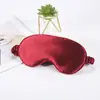 Mascarilla de Seda de Doble Cara para Dormir, Aviación, Transpirable, Bloqueadora de Luz, Compresa Caliente de Seda de Morera, Compresa Fría, Mascarilla de Seda de Hielo al por Mayor