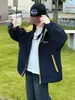 Jaqueta Infantil Primavera e Outono 2025 Novo Estilo para Crianças Maiores, Jaqueta Corta-vento de Outono Roupa de Trabalho Jaqueta Top Tendência Street Style