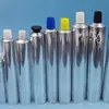 Tubo de Aluminio Vacío para Pasta de Dientes 300ml Tubo Suave Tubo Vacío para Reenvasado Tubo Dispensador de Pegamento Hecho a Mano Ensamblaje de Empaque para Tinte de Cabello DIY