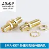 Adaptador SMA-JJ/KK/JK/KJK/KKK/JKW/JJW/SMA revolución macho y hembra pasador interno agujero de tornillo exterior tee