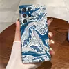 Estilo de Impresión Guochao Ballena Océano Galaxia S25 Funda Dura de una Sola Capa Personalizada S26+ Estilo de Gama Alta de Nicho Funda para Teléfono