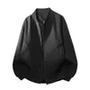 Chaqueta de Hombre para Primavera y Otoño, Estilo Coreano, Chaqueta de Béisbol Delgada, Versátil, Talla Grande, Moda de Exportación Top de Manga Larga