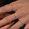Anillo Sencillo de Estilo Minimalista Fresco y Único, Anillo Versátil, Moda de Nicho, Sensación de Alta Gama, Joyería de Anillos Apilables
