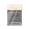 Tomoni fino resistente 1031 adhesivo caliente lindos adhesivos para uñas pegatinas japonesas adhesivos para uñas 5d Hombre de jengibre navideño