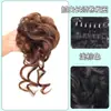 Cuidadosamente Selecionado por Vendedores - Grampo de Cabelo Coque Peruca para Mulheres, Acessório de Cabelo Coque com Franja Longa, Coque de Cabelo Cacheado Fofo, Ferramenta Natural para Penteado
