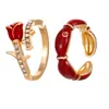 Anillo de Cuervo Espina Oscura Transfronterizo Europeo y Americano Personalidad Nicho Femenino Anillo Cruzado de Amor Anillo Abierto Accesorios