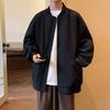 Otoño 2026 Nuevo Chaqueta Casual Holgada para Hombre Moda Callejera Juventud Simple Cuello de Béisbol Abrigo Venta al por Mayor