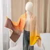 Rebajas Calientes Transfronterizas Chal Paisley Floral Pañuelo para la Cabeza de Mujer Bufanda de Doble Uso Pashmina Chal Grande