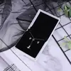 Anillo de Joyería Exquisito Creativo Caja de Empaque para Joyería Caja de Color Sólido Simple para Colgante de Collar Caja con Tapa para Regalo de Joyería