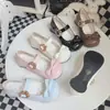 (Abraço Gato) Sapatos Lolita originais, versáteis e charmosos, com salto baixo e bico redondo pequeno.