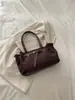 Bolso de mano vintage de gamuza mate transfronterizo, de alta gama, bolsa tipo tote de gran capacidad con detalles de cuentas de madera, adecuado para ir al trabajo, estilo femenino, directo de fábrica