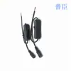 Mascarilla Térmica para Ojos, Guantes Térmicos, Luz Led, Luz Fría, Cable de Interruptor de Luz para Dormitorio de Estudiantes, Interruptor en Línea 304, Cable de Alimentación de CC