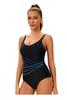 Moda Amazon novo maiô feminino liso de peça única comércio exterior Europa e Estados Unidos sexy sem costas triângulo justo maiô