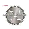 Lâmina de corte para madeira de 4 polegadas com 28/30/40 dentes de carboneto para serra circular elétrica angular para máquina de mármore.