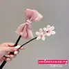 Ferramenta de Penteado Infantil Acessório de Cabelo Flor Fofa para Meninas Estilo Coreano Trançado Coque Despojado Ferramenta de Penteado