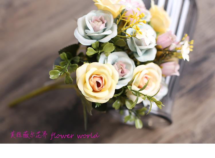 仿真婚礼现场绢花