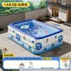 Piscina Inflável Transfronteiriça para Crianças, Piscina de Água Portátil Extra Grande, Piscina Dobrável para Uso Doméstico e ao Ar Livre, Atacado