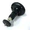 Soporte de Plástico para Cámara de Video Vigilancia Montaje en Pared Elevable Universal de Pequeño Volumen Soporte para Cámara 206 Negro con Tornillos