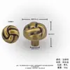 Puxadores Vintage de Liga de Alumínio Estilo Francês para Portas de Guarda-Roupa, Armários, Gavetas, Sapateiras, Móveis, Puxadores de Armário de Bronze Antigo Estilo Americano de Luxo Leve