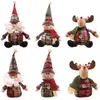 Decoraciones para Árbol de Navidad Muñeco de Dibujos Animados Copo de Nieve Muñeco a Cuadros Adornos Colgantes para Árbol de Navidad Regalos de Vacaciones para Niños