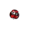 Piedra de Circonita Roja Brillante Pedrería Apilable Pedrería Roja de Lujo Forma Cuadrada Forma de Corazón Acabado Arte de Uñas Hecho a Mano Pedrería Apilable