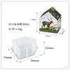 Decoração de mesa de resina epóxi cristal DIY alto espelho espécime animal planta Casa molde peso de livro em estoque atacado