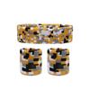Deportes Camuflaje Cuadrado Jacquard Muñequera Diadema traje Correr Aire Libre Baloncesto Sudor Muñeca Muñequera Sudor Absorbente Diadema