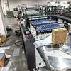 Máquina selladora de película de PE, máquina para fabricar y cortar bolsas de PE, máquina todo en uno para cortar y sellar bolsas de embalaje, máquina para bolsas planas de película de PE