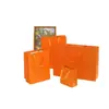 Bolsas de Papel Naranja en Stock, Bolsas para Cosméticos, Bolsas Tote para Joyería, Bolsas Pequeñas de Mano, Bolsas de Regalo para Souvenirs