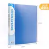 Livro de Informações Espesso A4 Pasta de Folhas Soltas Bolsa Transparente para Inserção Pasta de Arquivos Pasta Multicamadas Material de Escritório