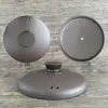 Colección de Tapas Negra y Marrón, Tapa Universal para Olla de Cerámica Negra de Arena Morada, Accesorios de Tapa para Cazuela Olla Eléctrica de Cocción Lenta Resistente a Altas Temperaturas