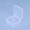 Caixa de Armazenamento Pequena para Miçangas, Mini Caixa Portátil, Caixa de Classificação e Organização, Classificação de Brincos, Caixa de Armazenamento Transparente de Plástico PP