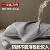Capa Protectora de Relleno de Almohada Protector de Almohada Funda de Almohada Engrosada Par de Fundas de Almohada Resistente a Manchas Resistente a Ácaros Resistente a la Suciedad Resistente al Sudor