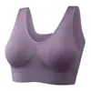 Ropa interior Tallas Grandes Yoga Sujetador Deportivo Antishock Sin Aros de Acero sin Costuras de una Pieza para Mujer Venta al por Mayor Ropa Interior Tallas Grandes Yoga