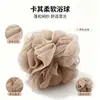Bolas de baño de encaje grandes de alta gama que no se desintegran súper suaves flores de baño para el cuerpo bolas de baño exfoliantes para mujeres artículo de baño